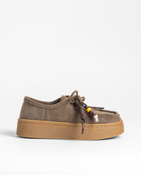 Zapato de plataforma MALADETA-260 marrón