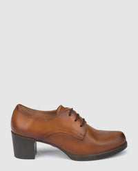 scarpe con tacco berlin 016 marrone