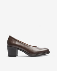 Scarpe con tacco LILLE-007 marrone 