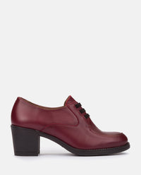 Scarpa col tacco LILLE-008 bordeaux