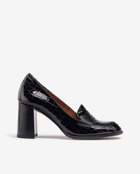 Heeled shoe LOIR-003 black