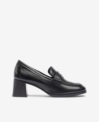 Heeled shoe LUNA-001 black