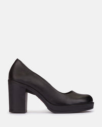 Heeled shoe PILSEN-007 black