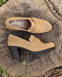 Hochhackiger Schuh PRAGA-013 grün