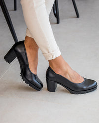 Hochhackiger Schuh PRAGA-020 schwarz