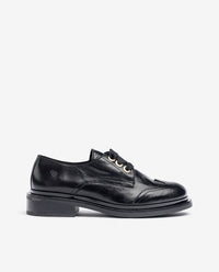 Zapato plano LEI-004 negro