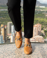Mocassino basso regina 001 marrone