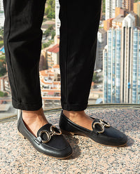 Mocassino basso regina 001 nero