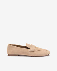 Flacher Schuh TANA-001 beige