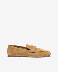 Flacher Schuh TANA-001 braun