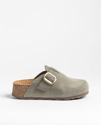 Platform clog WIWI-264 green 